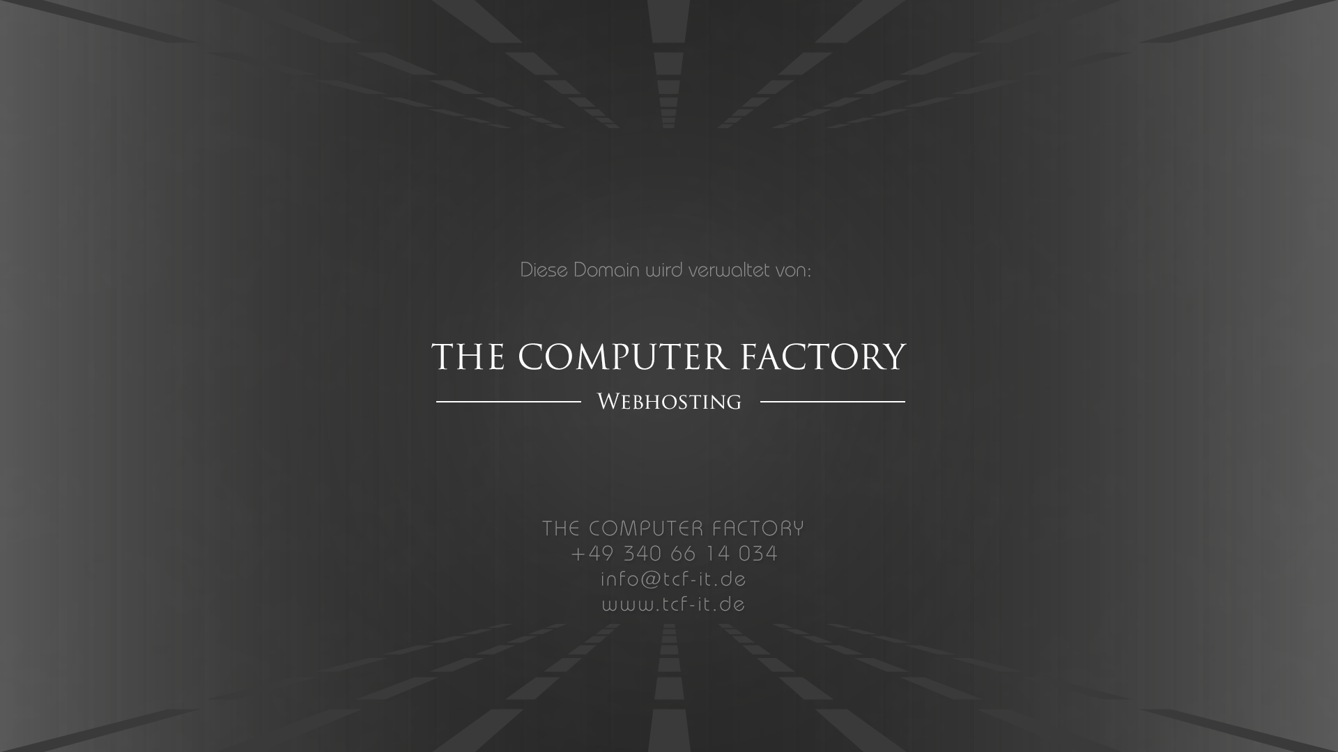 Webhosting THE COMPUTER FACTORY